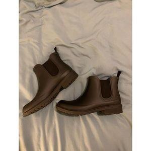 Madewell Chelsea Rain Boots Size 9